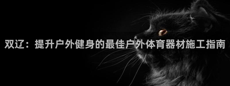 欧陆平台最新注册地址在哪：双辽：提升户外健身的最佳户