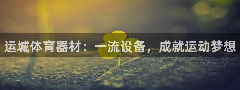欧陆平台注册开户流程：运城体育器材：一流设备，成就运