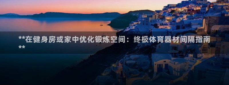 欧陆出行：**在健身房或家中优化锻炼空间：终极体育器